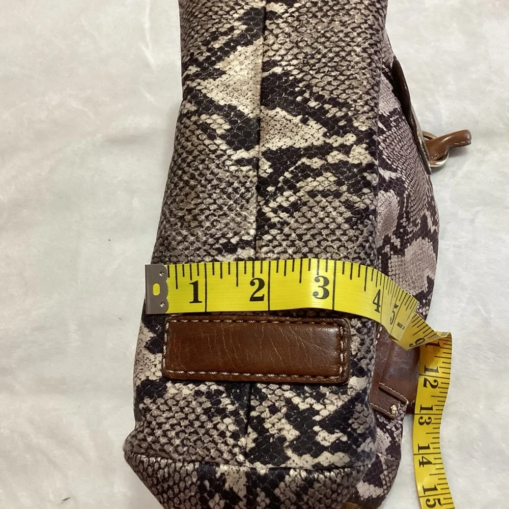 Kate Spade New York Snakeskin/Python Print Tote Bag - PXRU0584 Tan/Brown - Picture 12 of 16
